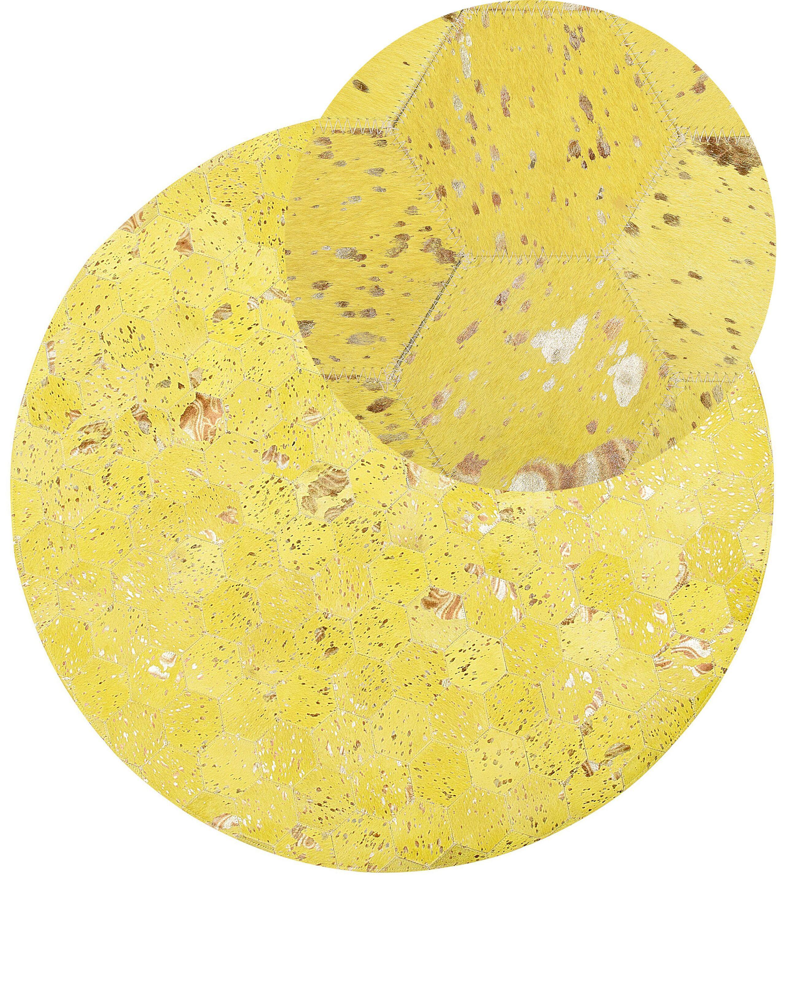 Image of Teppich aus Echtleder, Kuhfell Modern ZEYTIN Teppich aus Echtleder, Kuhfell Modern ZEYTIN