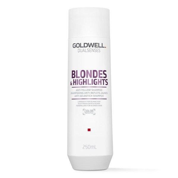 Image of GOLDWELL GW DS BL&HL Anti-Yellow Shampoo 250ml - 250ml