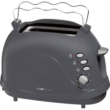 TA3565 Toaster mit Brötchenaufsatz Grau