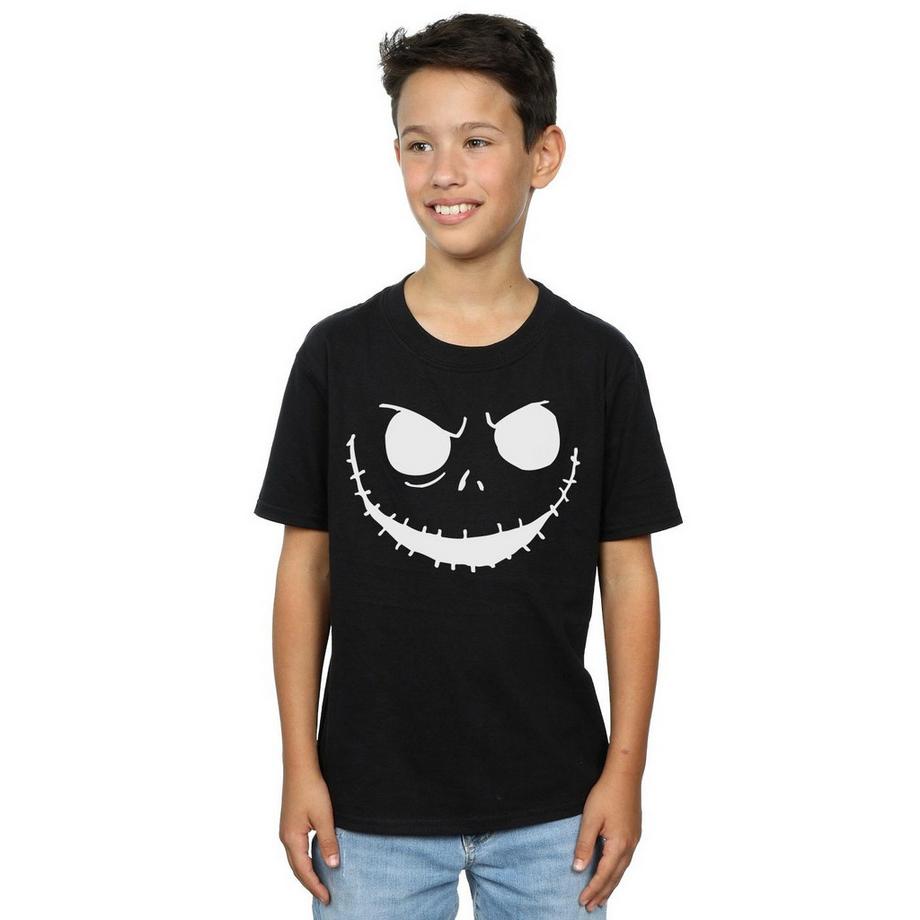 Disney  Tshirt NIGHTMARE BEFORE CHRISTMAS JACK'S FACE 
