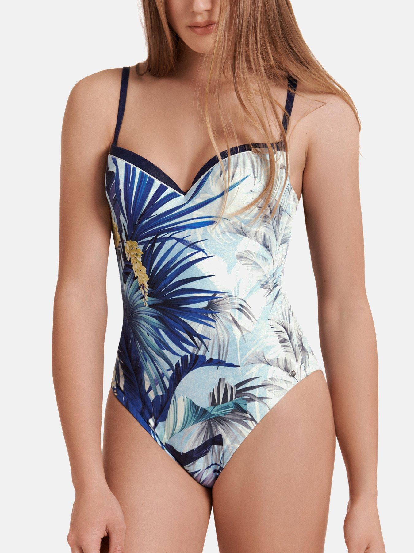 Image of Maillot De Bain Une Piã¨ce Vorgeformt Ensenada Damen Blau B/42