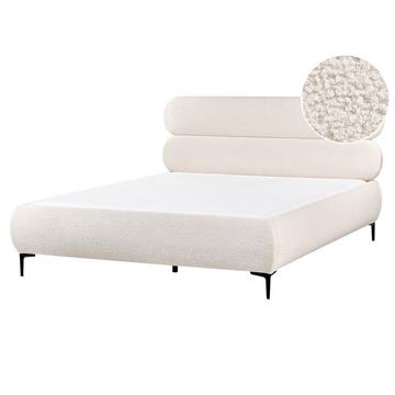 Letto en Bouclé Minimalista LESSAY