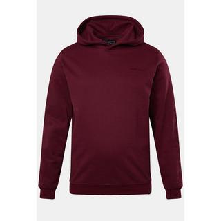 Sthuge  Maglia STHUGE con cappuccio e stampe vino rosso 