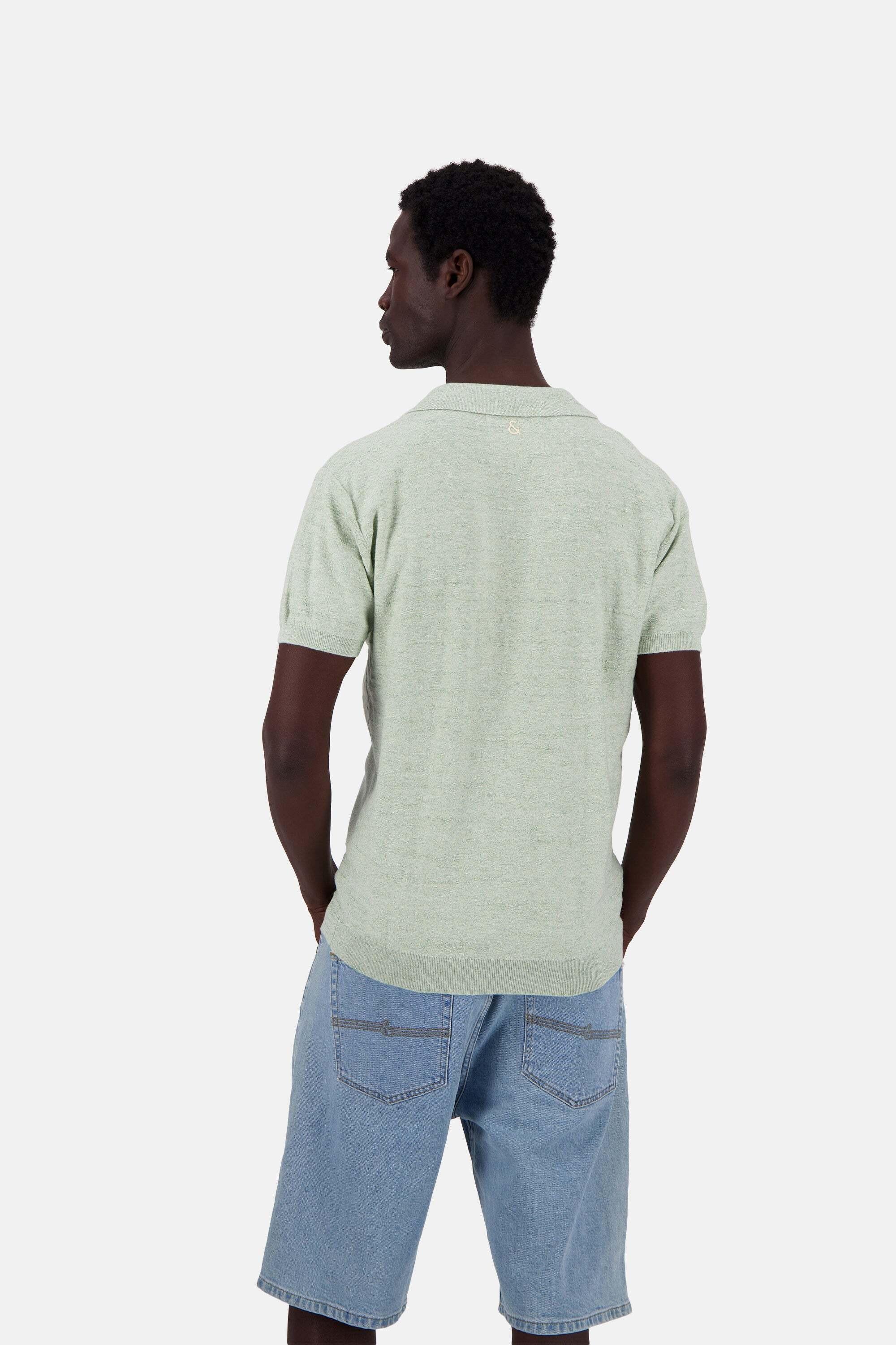 Colours & Sons Slub Polo Shirt  