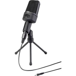 Tie Studio  Broadcast Mic verticale Microfono per PC Tipo di trasmissione (dettaglio):Cablato incl. cavo, incl. 