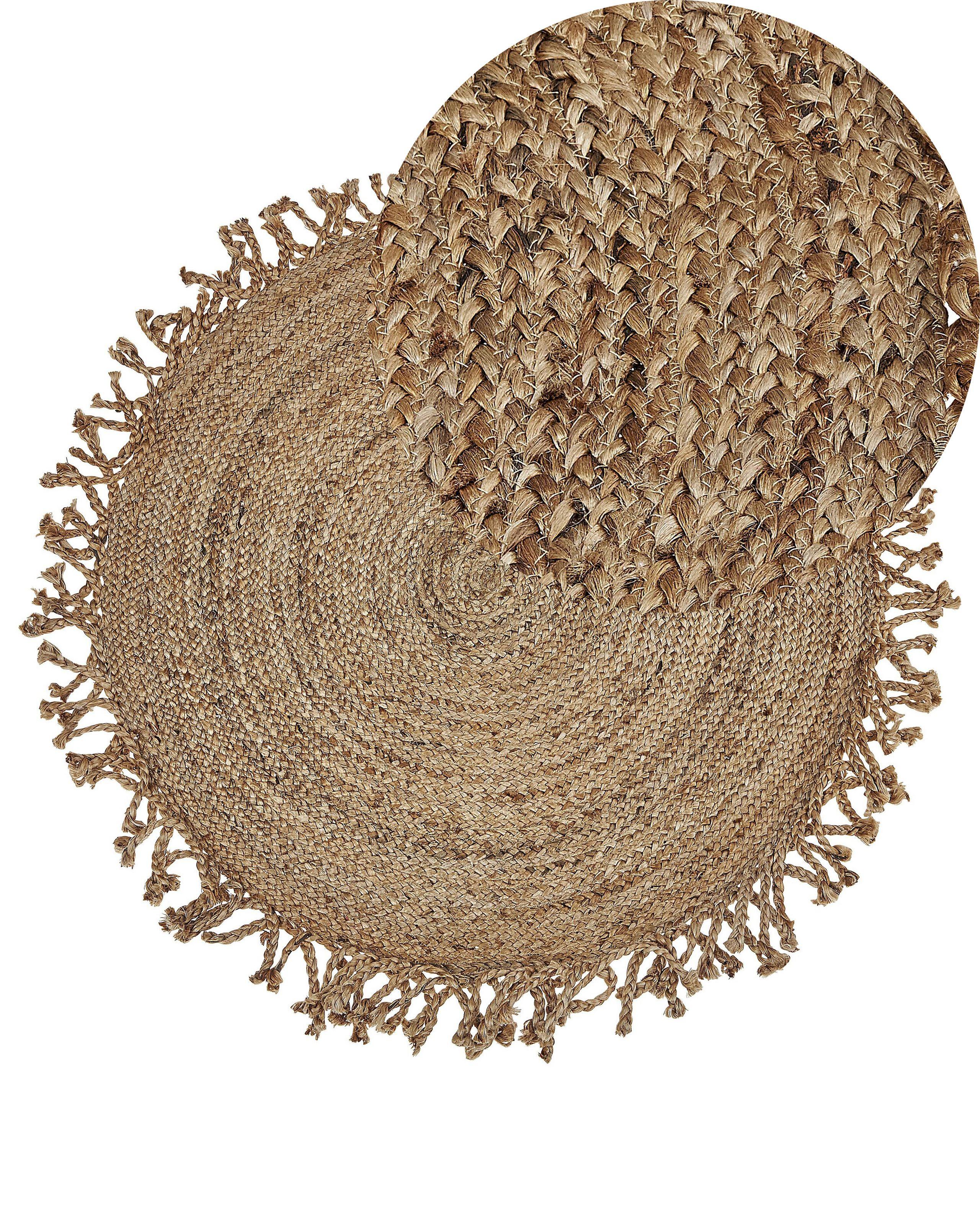 Image of Teppich aus Jute Boho ZONGULDAK Teppich aus Jute Boho ZONGULDAK