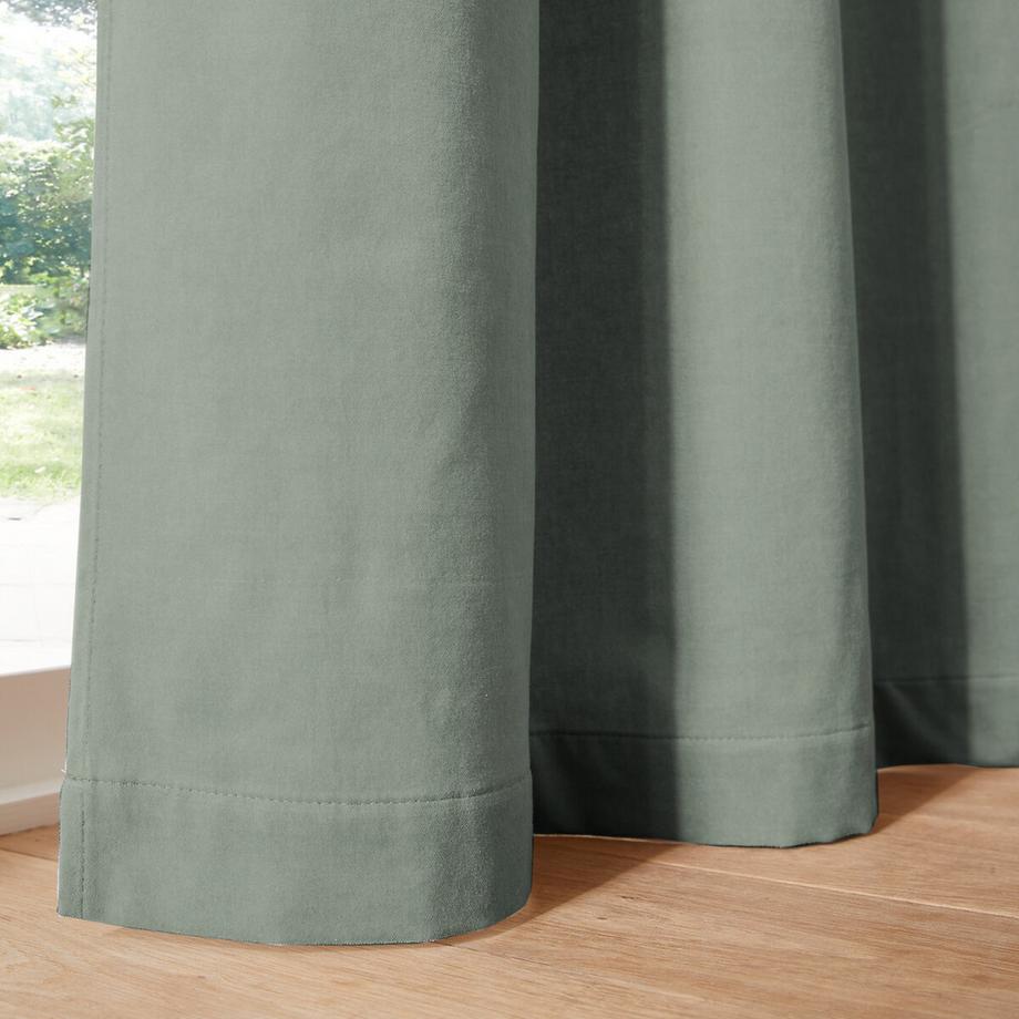 La Redoute Intérieurs  Rideau velours oeillets Velvet 