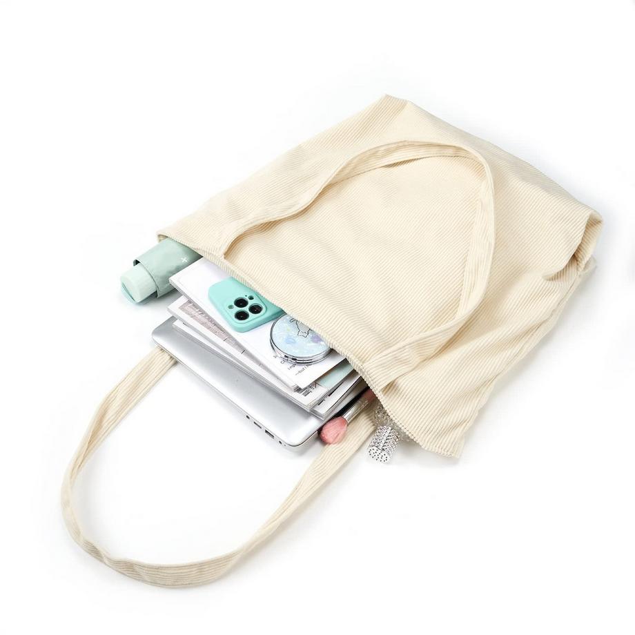 Only-bags.store Große Cord Einkaufstasche  