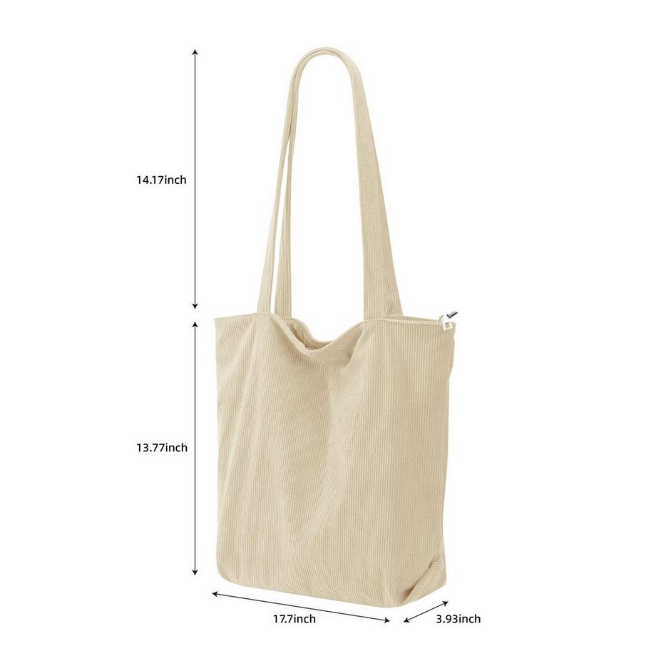 Only-bags.store Große Cord Einkaufstasche  