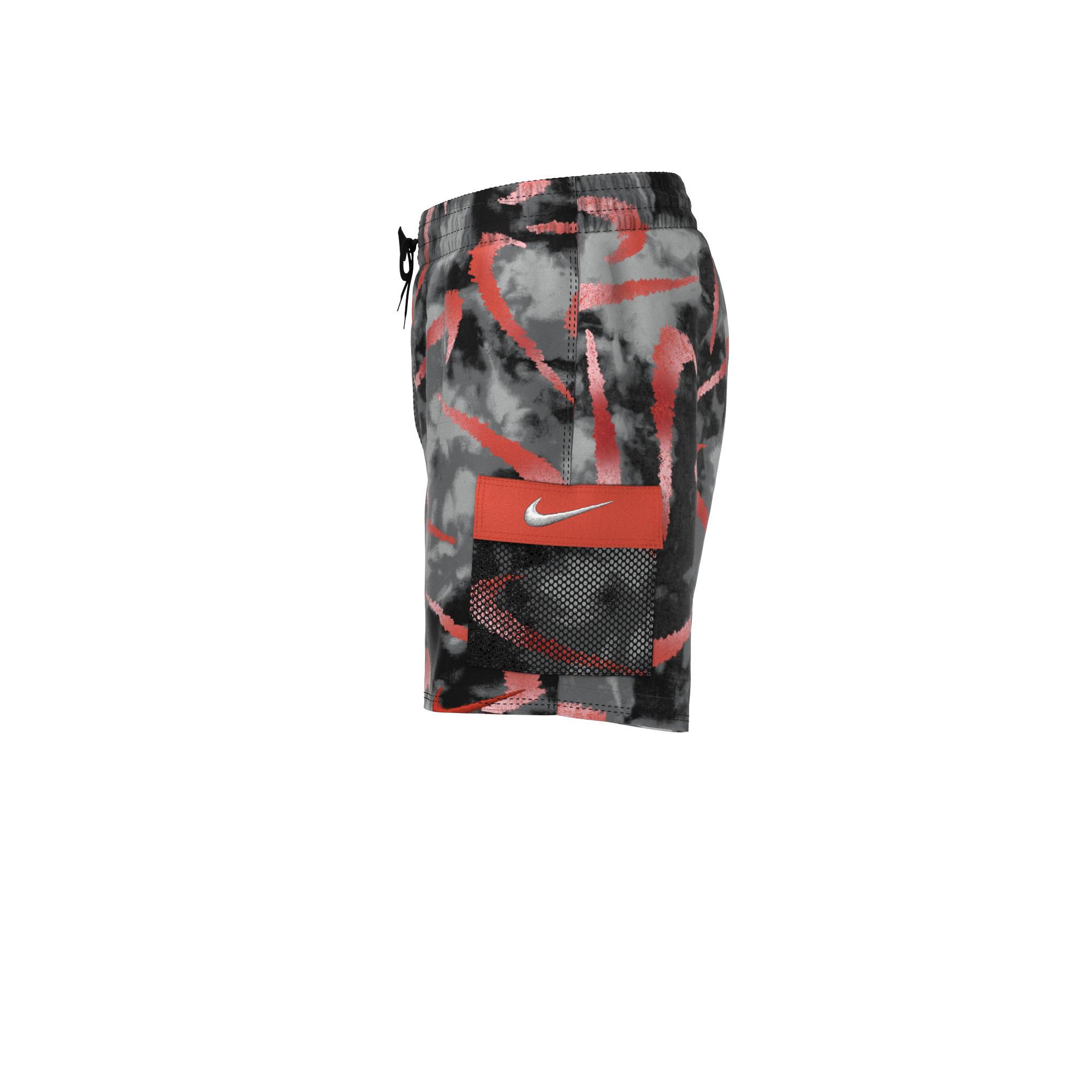 NIKE  NIKE TIE DYE SWOOSH 4" VOLLEY SHORT 