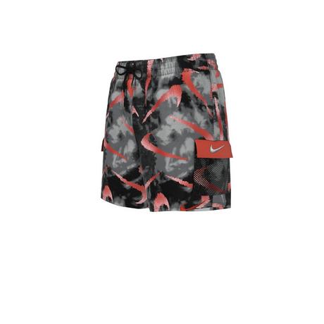 NIKE  NIKE TIE DYE SWOOSH 4" VOLLEY SHORT 