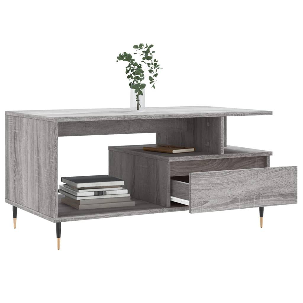 VidaXL Table basse bois d'ingénierie  