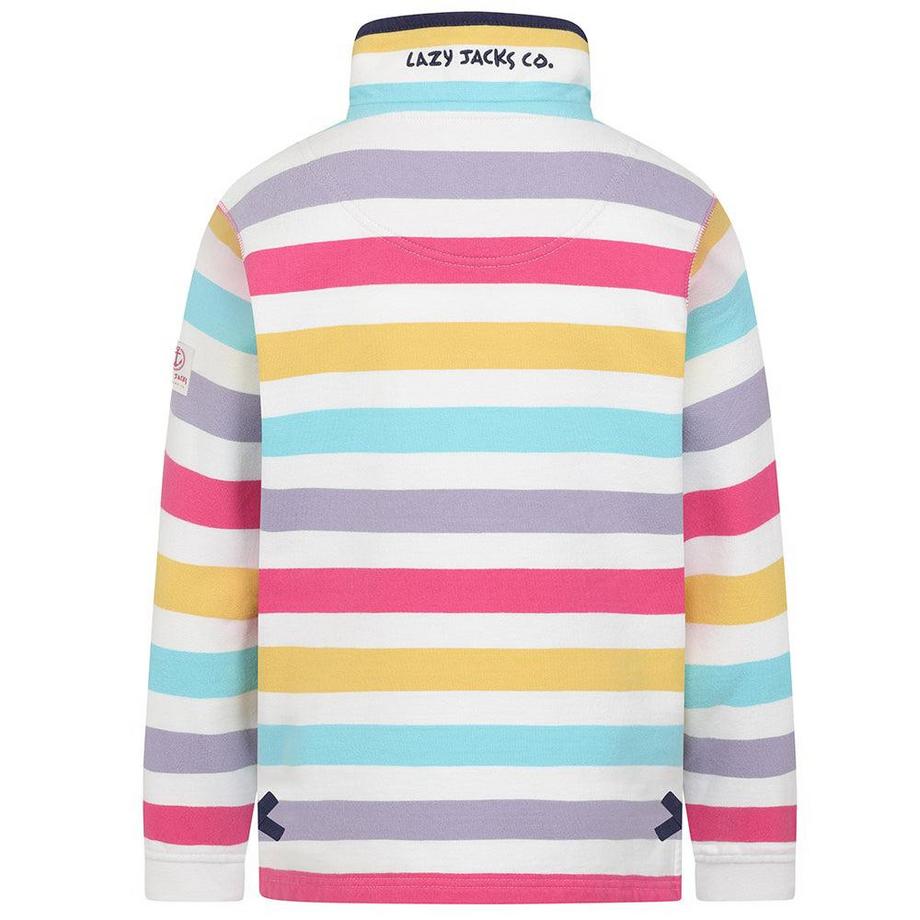 Lazy Jacks  Sweatshirt  ,  mit kurzem Reißverschluss 