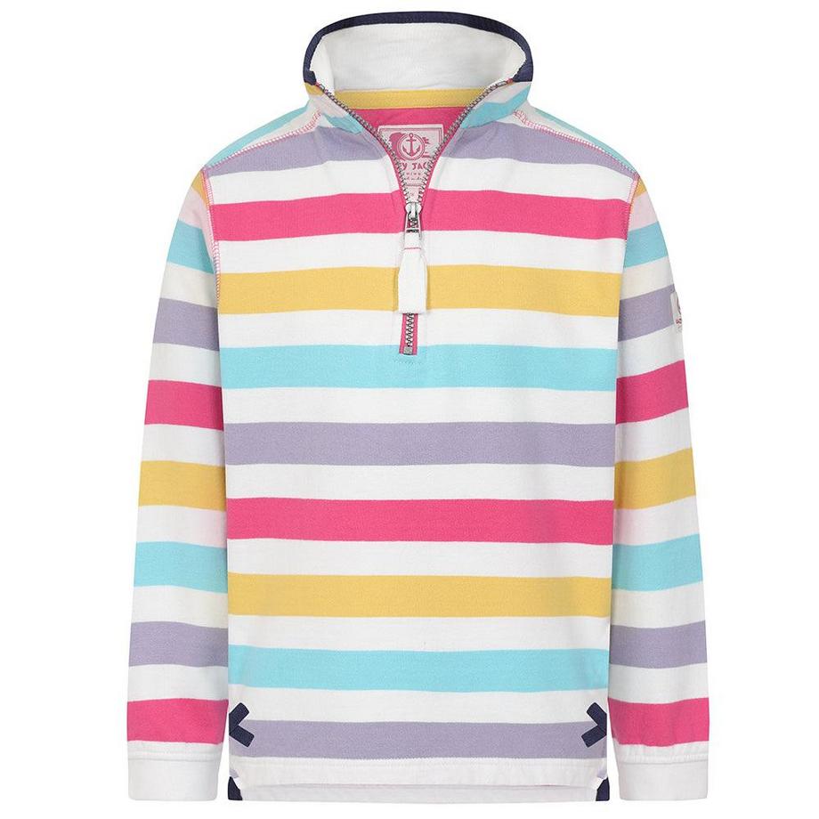 Sweatshirt  ,  mit kurzem Reißverschluss