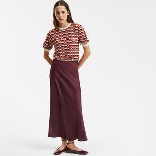 La Redoute Collections Ausgestellter Maxirock aus mattem Satin  