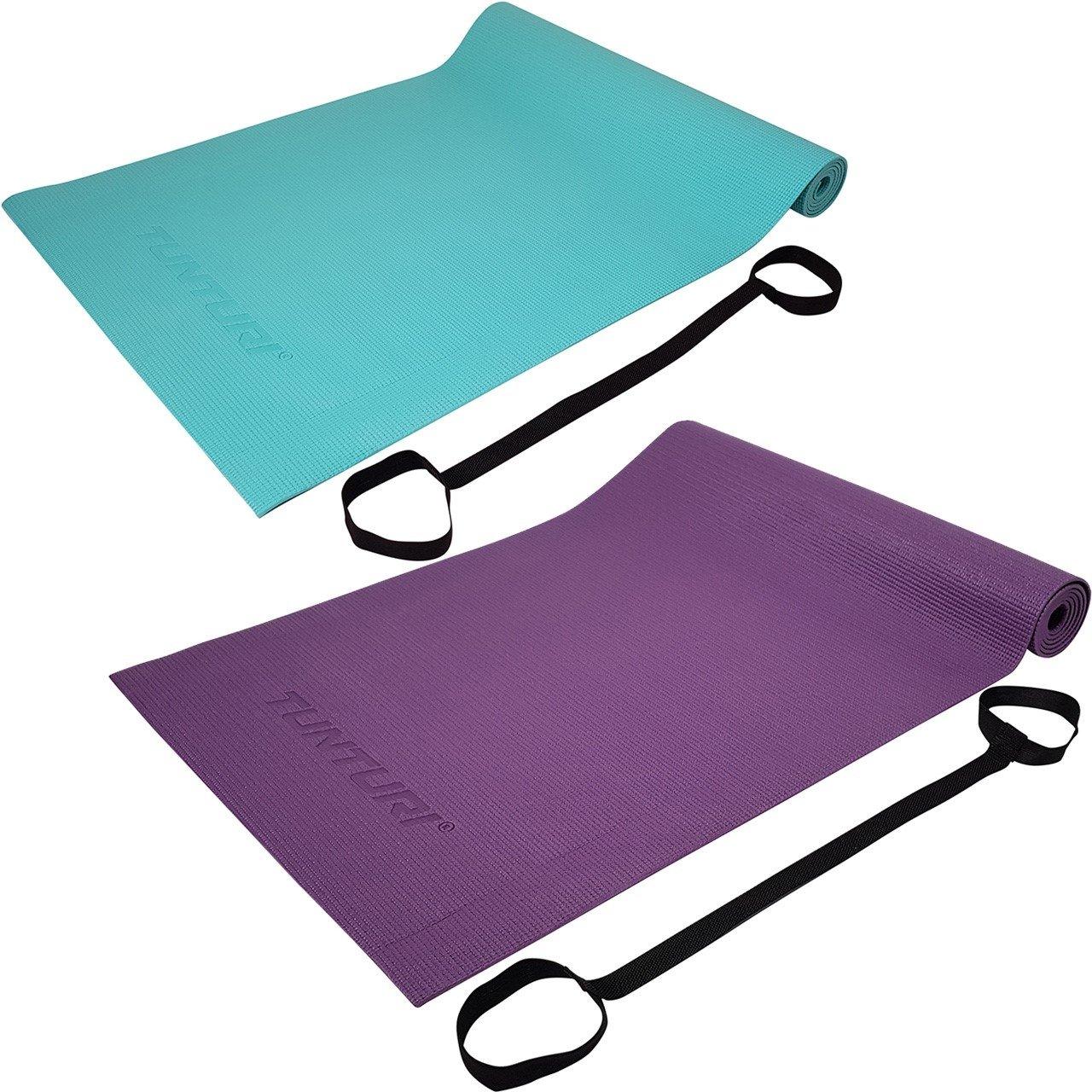 Tunturi  PVC Yogamatte Rutschfest 4 mm 