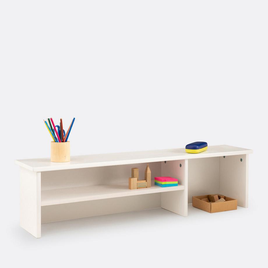 La Redoute Intérieurs Schreibtischaufsatz Massivholz Kiefer und MDF  