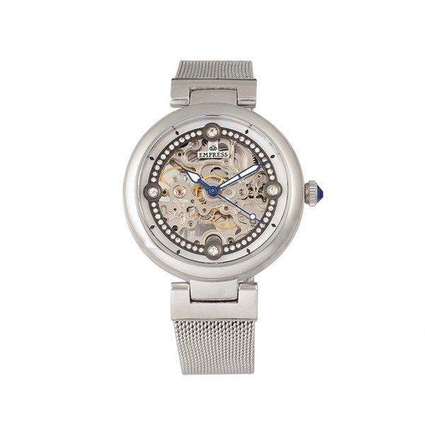 Empress  Empress Adelaide Automatische Skelettuhr mit Mesh-Armband 