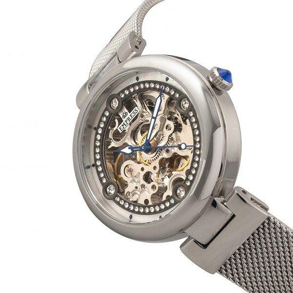 Empress  Empress Adelaide Automatische Skelettuhr mit Mesh-Armband 