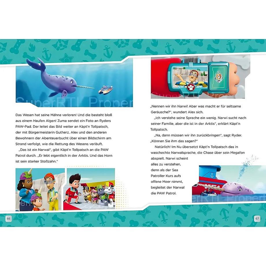 PAW Patrol Geschichtenbuch: Mit der PAW Patrol im Einsatz Kein Autor Couverture rigide 