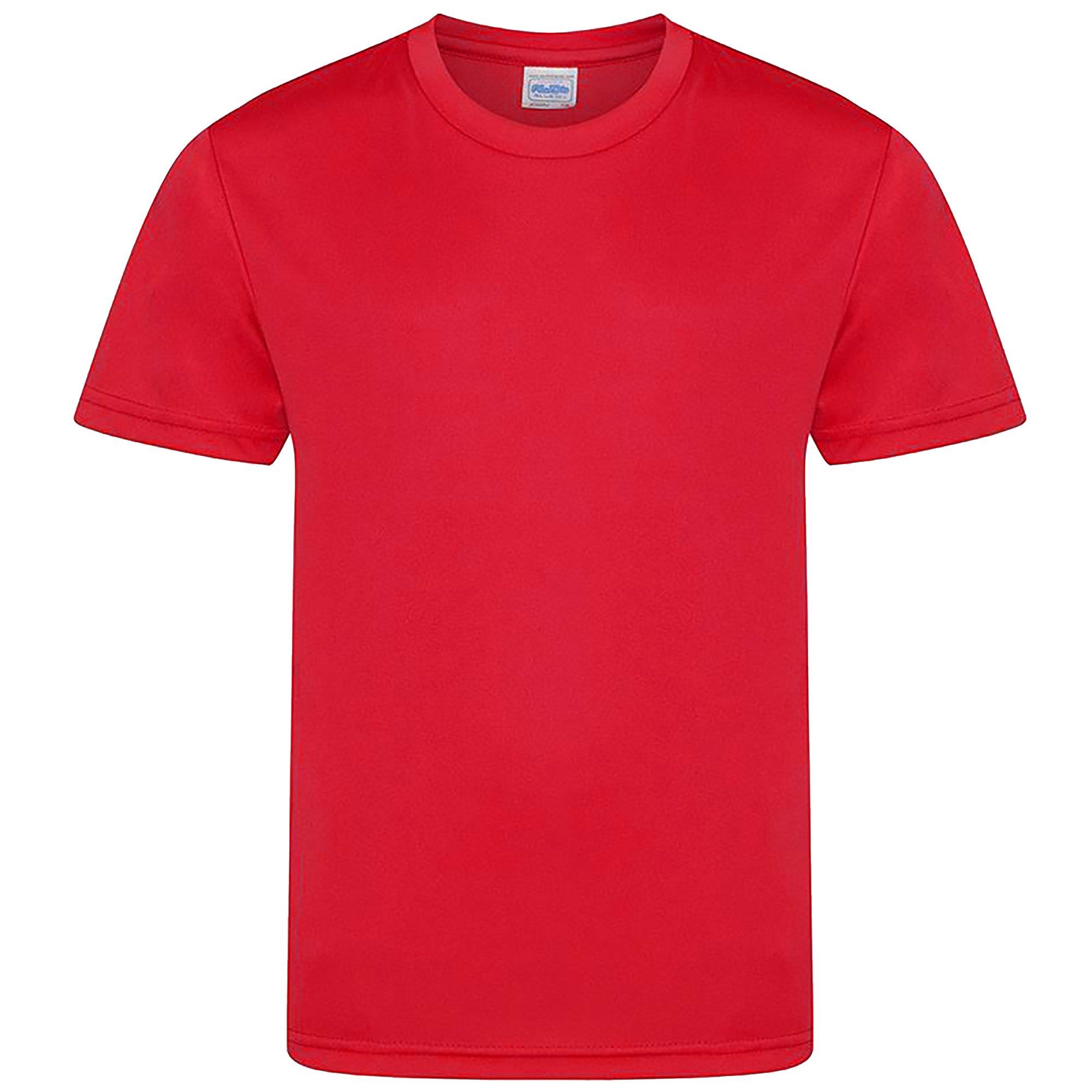 Image of Cool Smooth T-shirt Jungen Rot Bunt 104