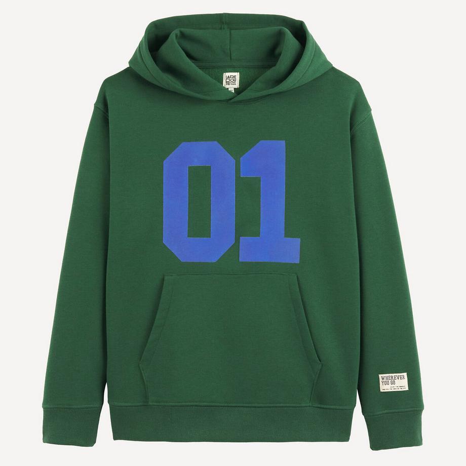 La Redoute Collections  Sweat à capuche en molleton 