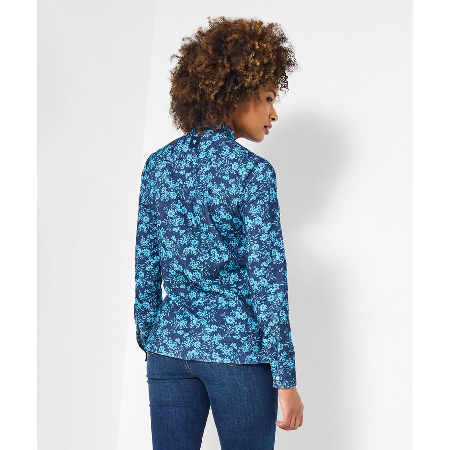 Joe Browns Vintage inspirierte geblümte Cordbluse  