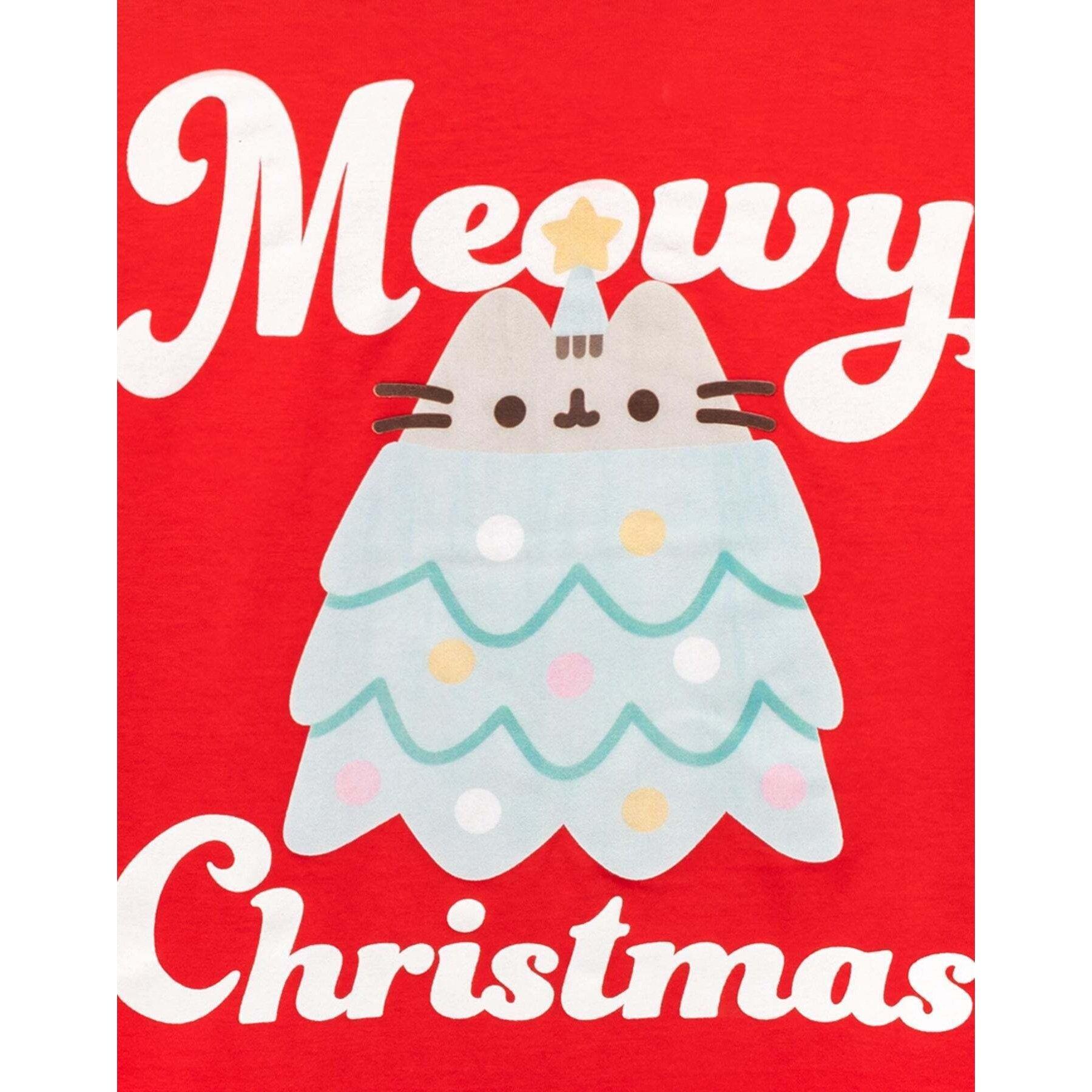 PUSHEEN  Tshirt MEOWY CHRISTMAS 