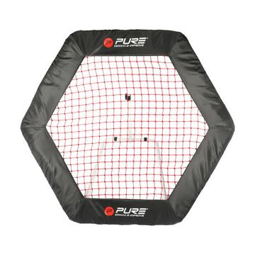 Fussball Trampolin sechseck 140 x 125 cm