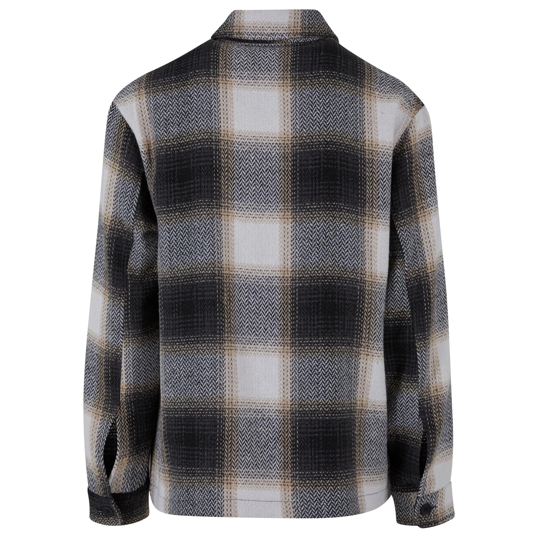 URBAN CLASSICS Camicia Giacca a Quadri con Cerniera  