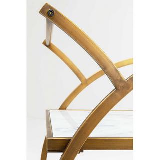 KARE Design Chariot de service Loft Brass  