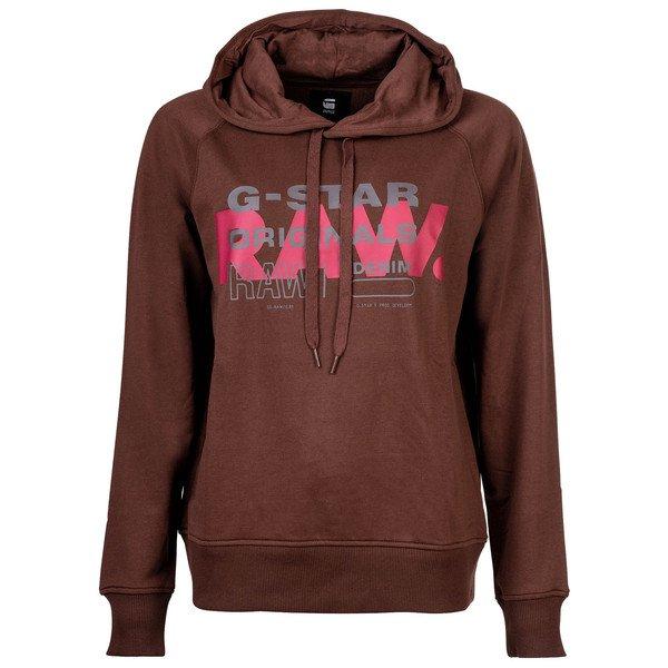 Image of Sweatshirt Bequem Sitzend-raglan Raw Originals Damen Braun Bedruckt L