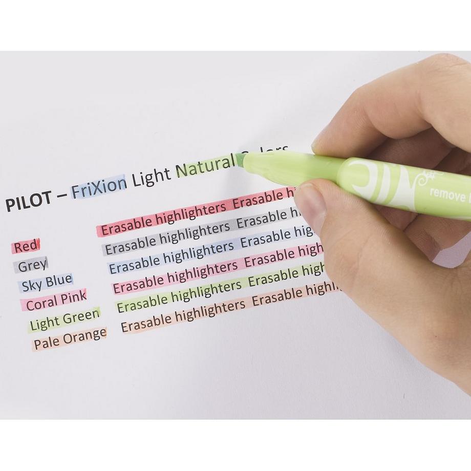 Pilot PILOT FriXion Light 3.3-4mm 170.007.97 natural - assortiert 6 Stück  