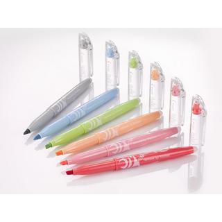 Pilot Pilot FriXion Light Natural Colors evidenziatore 6 pz Punta smussata Blu, Grigio, Verde chiaro, Arancione, Rosa, Rosso  