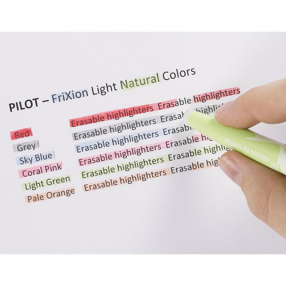 Pilot PILOT FriXion Light 3.3-4mm 170.007.97 natural - assortiert 6 Stück  