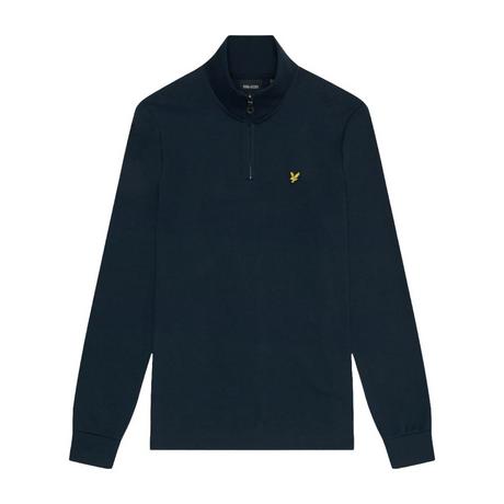 LYLE & SCOTT  Pullover mit kurzem Reißverschluss 