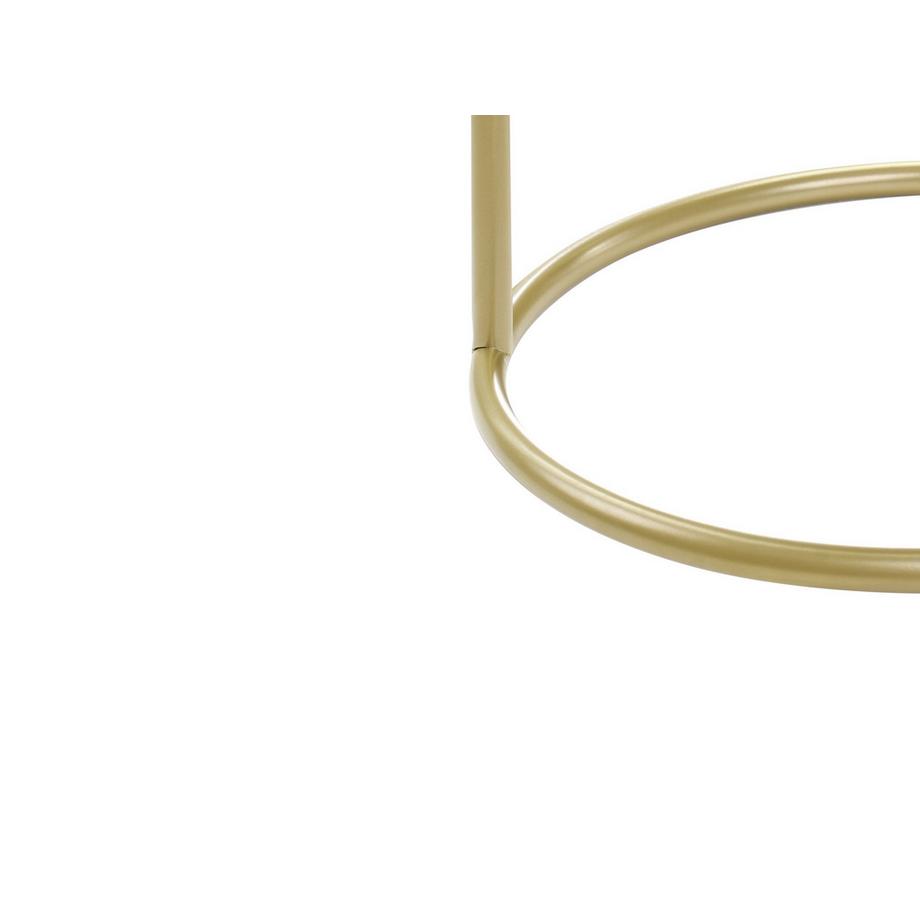 Beliani Repose-pied en Velours Moderne DELCO  