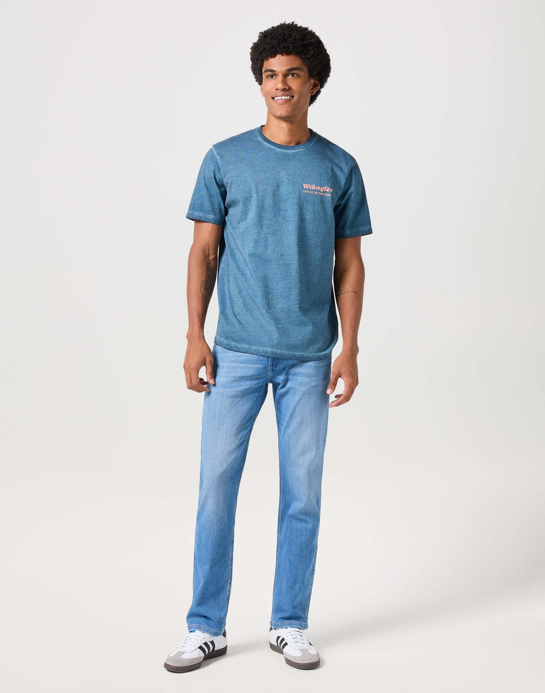 Wrangler  Jeans Straight Leg Greensboro Low Stretch 