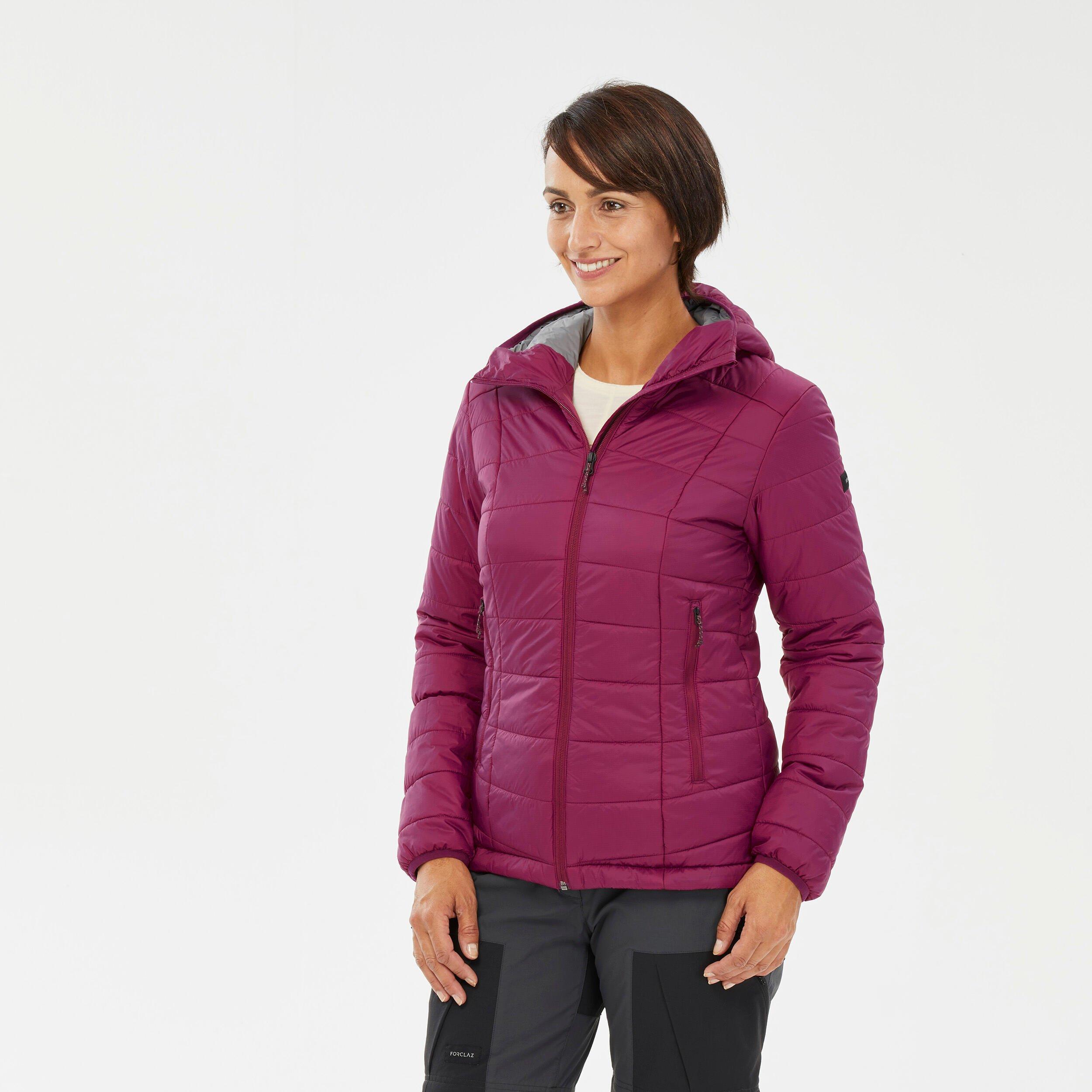 Image of Wattierte Jacke - Mt100 Synth Damen Violett Bedruckt S