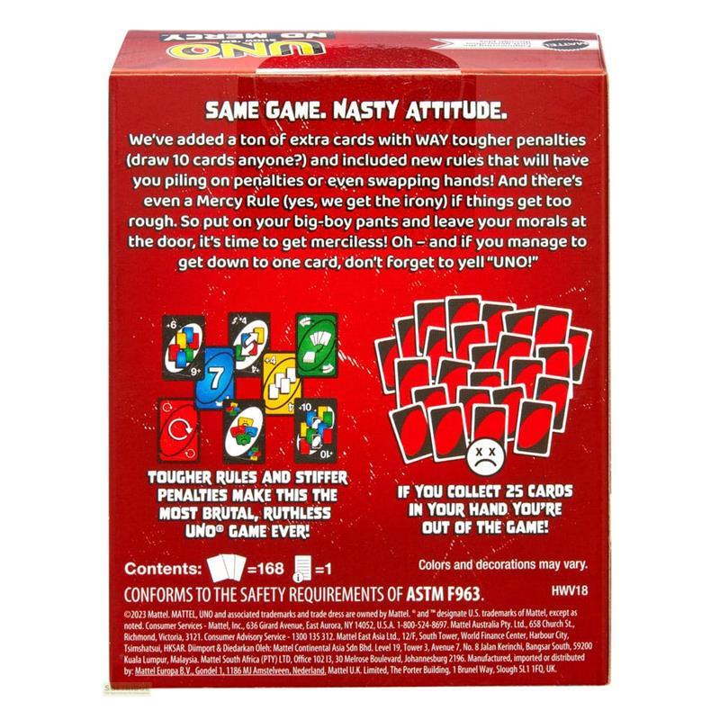 Mattel Games  UNO UNO No Mercy (mult) 
