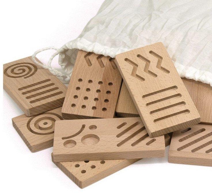 Montessori  Domino Sensory Montessori® Natur 
