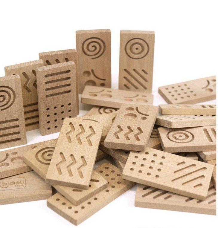 Image of Domino Sensory Montessori® Natur