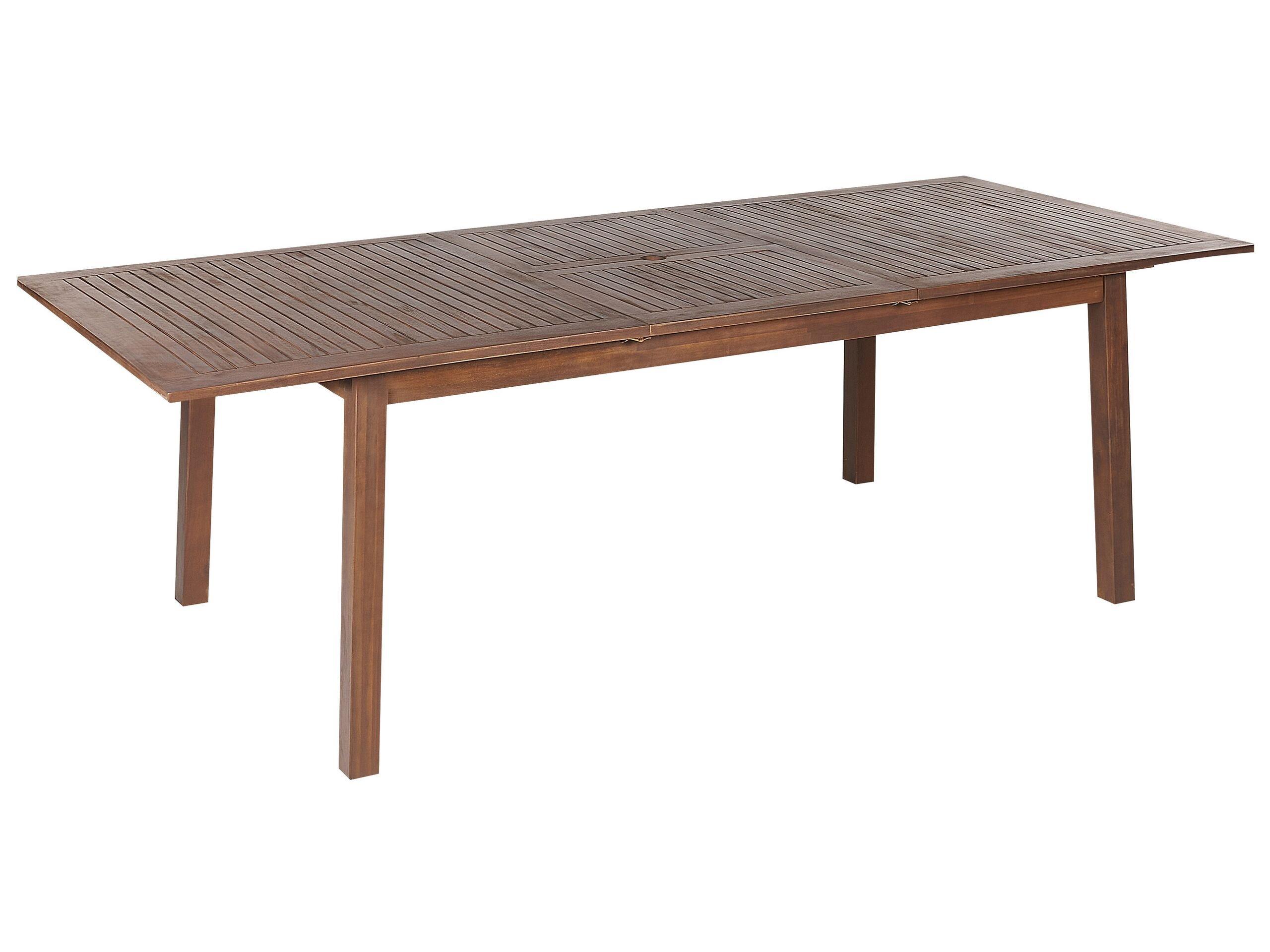 Beliani Table de jardin en Acacia Rustique CESANA  