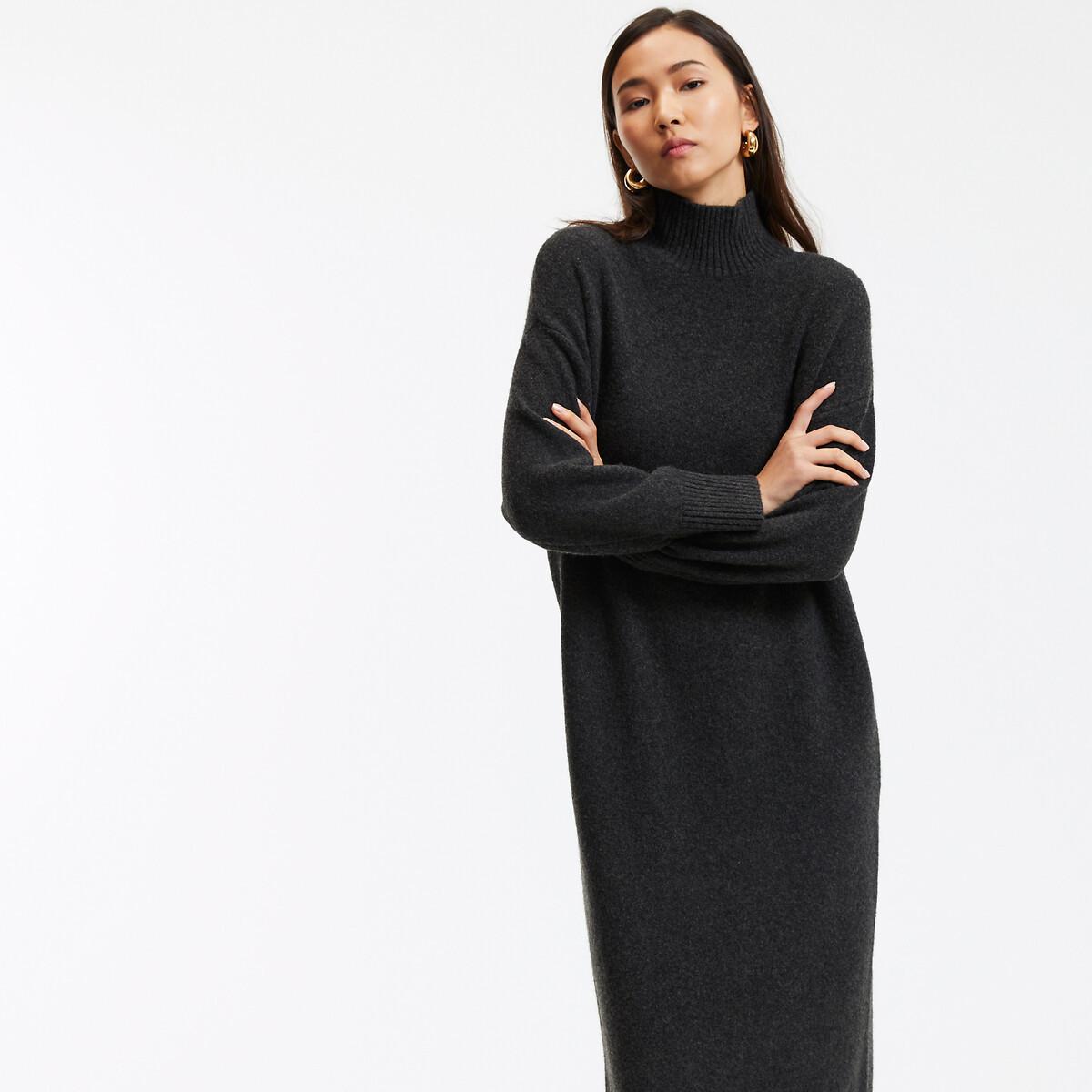 La Redoute Collections Abito in maglia a maniche lunghe  