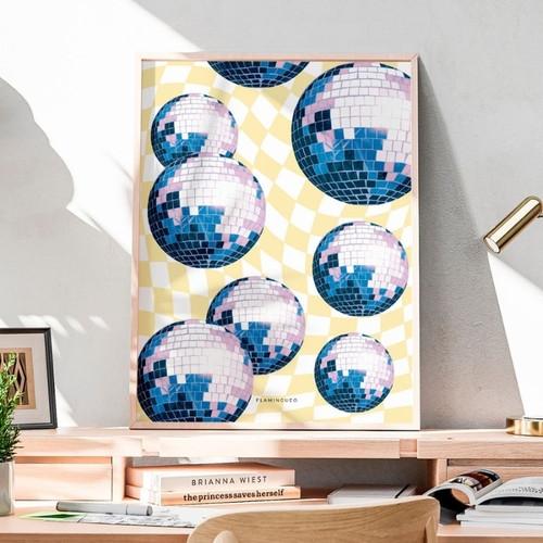 Flamingueo Poster 30 × 40 cm Night Club  