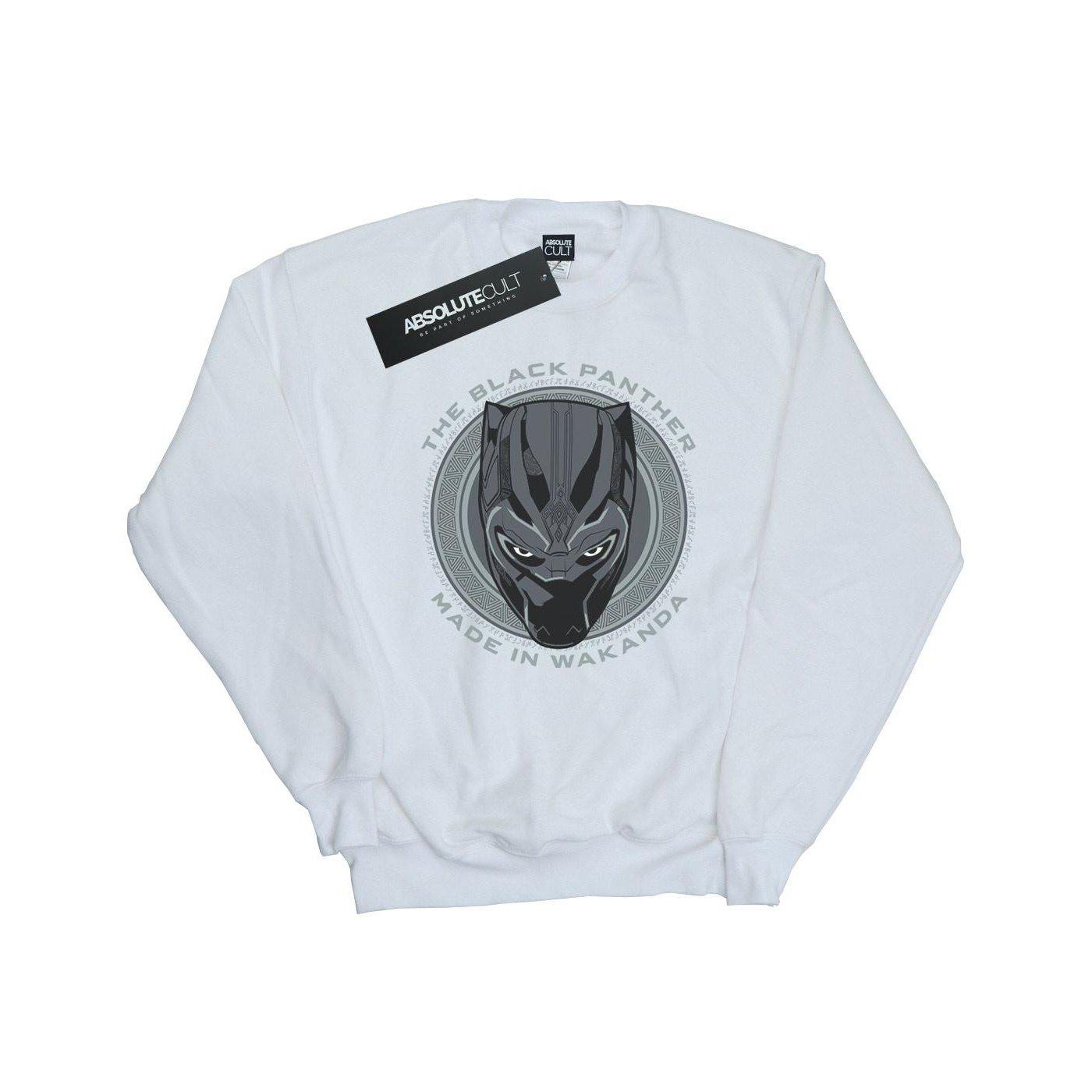 Image of Made In Wakanda Sweatshirt Damen Weiss S