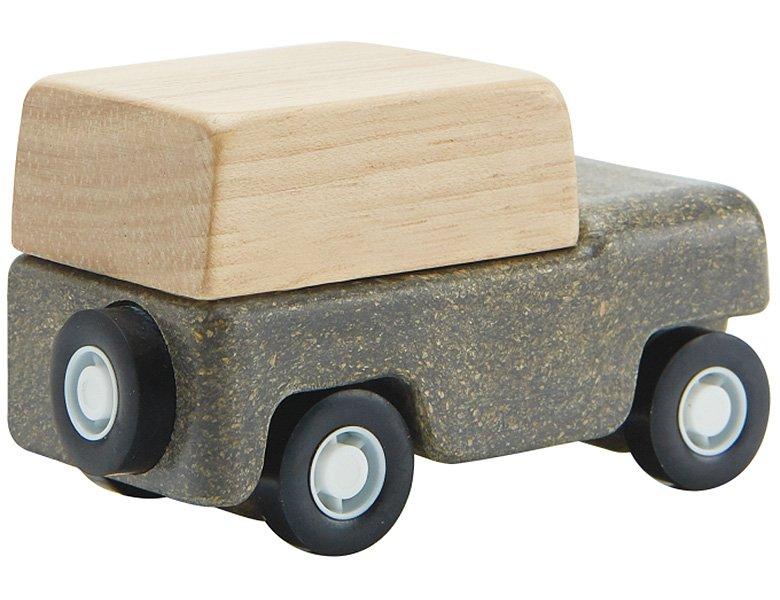 Plan Toys  Plan Toys voiture en bois gris 