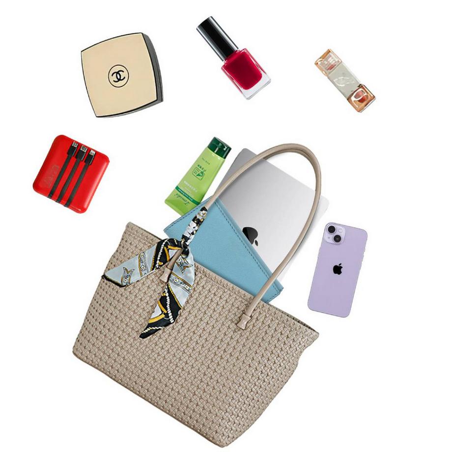 Gallantry Handtasche geflochtenes Muster  