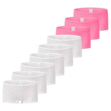 Schiesser  9er Pack Kids Girls 95/5 Organic Cotton - Shorts 