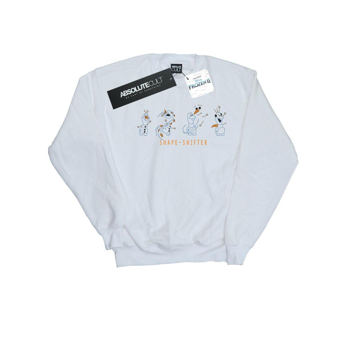 Image of Frozen 2 Olaf Shapeshifter Sweatshirt Unisex Weiss 104
